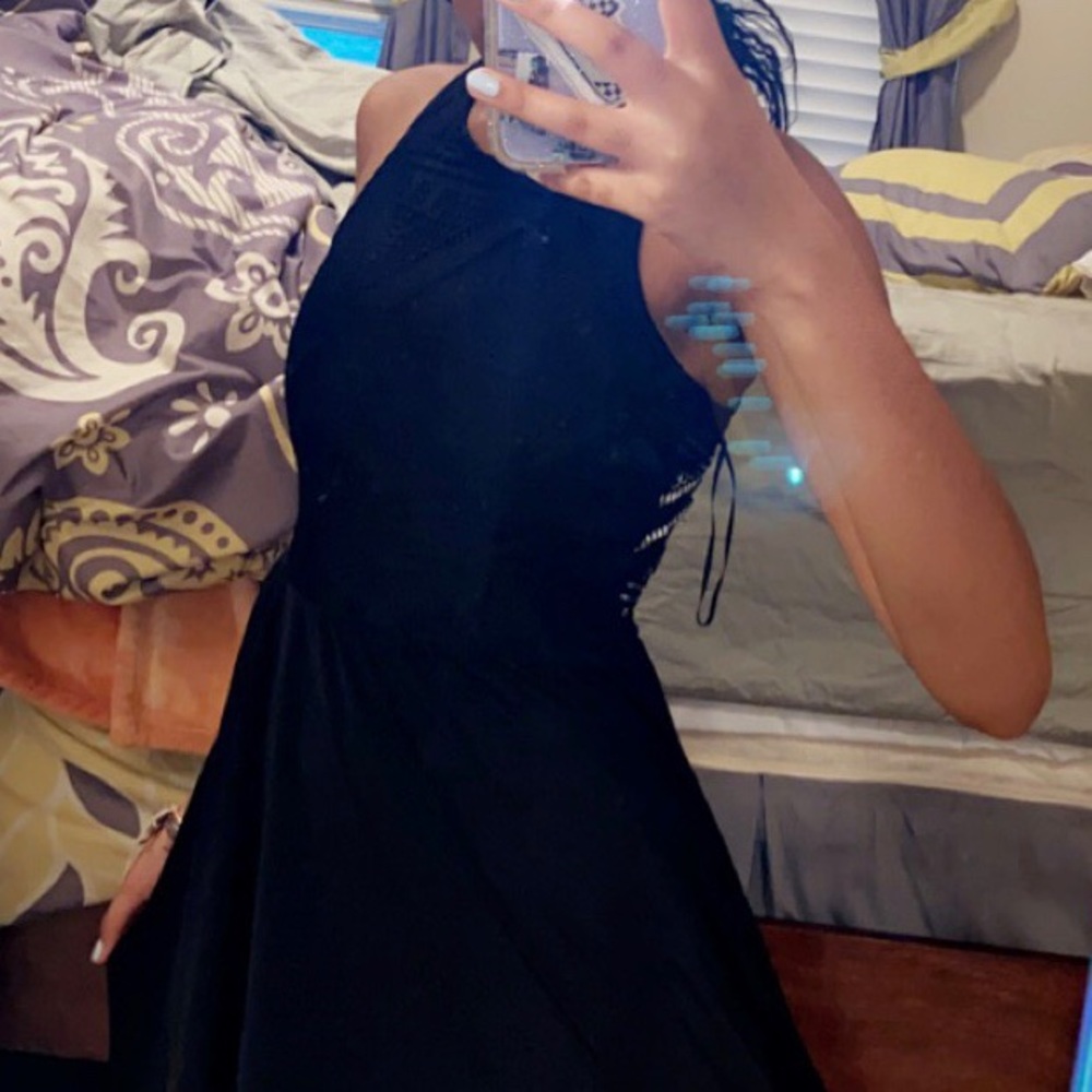 NEW Black Midi Dress in perfect condition